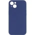Чехол с защитой камеры Silicone Case для Apple iPhone 15 (6.1") – Синий / Deep navy. Фото 1 из 3