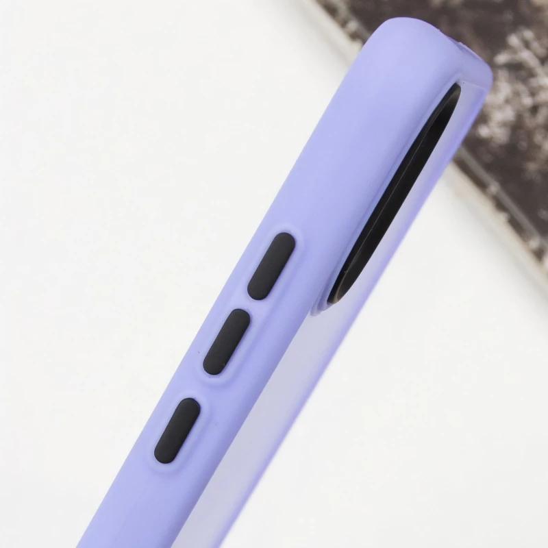 Чехол TPU+PC Lyon Frosted на Oppo A60 – Purple. Фото 5 из 6