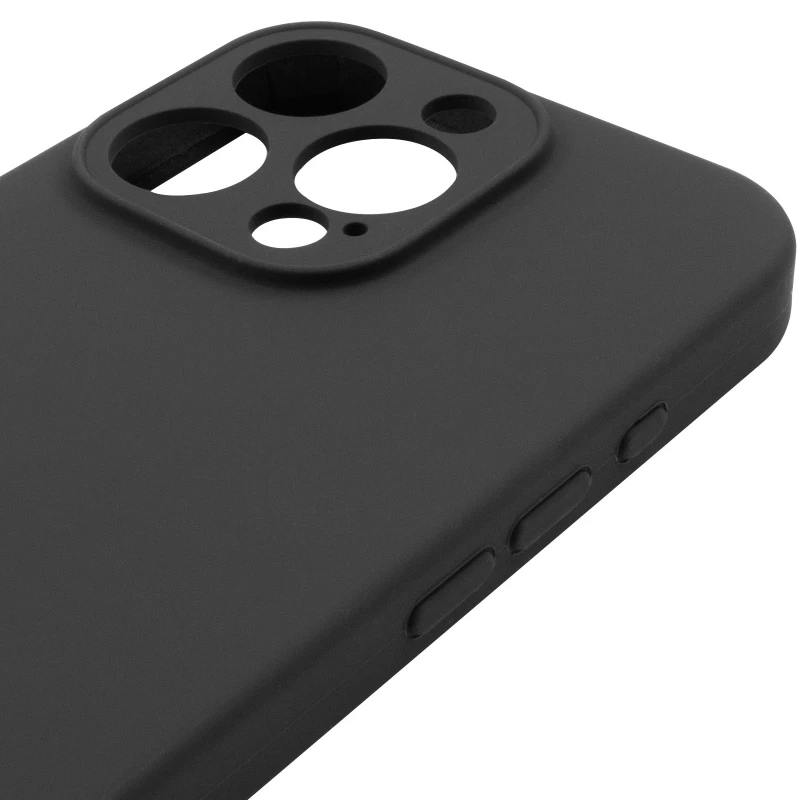 Чехол Silk Full Camera Protective (AA) NO LOGO для Apple iPhone 16 Pro Max – Черный / Black. Фото 6 из 7