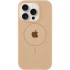 Чохол Silicone Case Full Protective (AA) V2 with MagSafe для Apple iPhone 17 (6.3") – Бежевий / Desert Gold. Фото 2 з 6