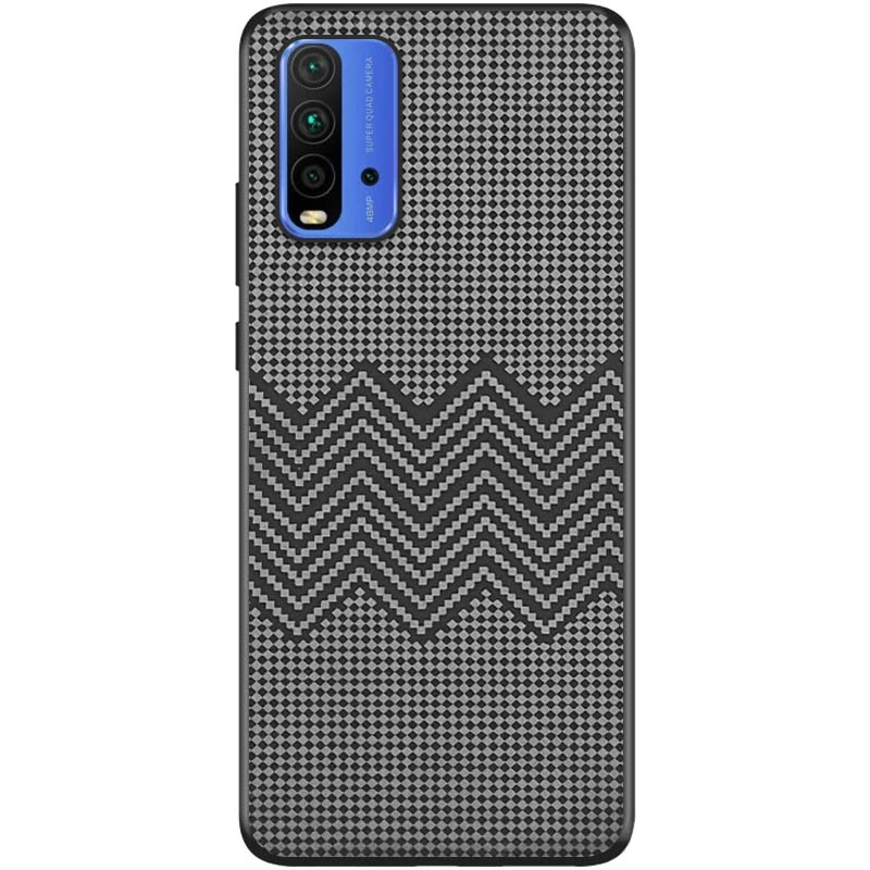 Чохол TPU+PC Grid для Xiaomi Redmi Note 9 4G / Redmi 9 Power – Wave. Фото 2 з 2