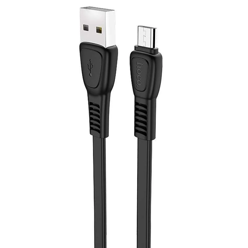 

Дата кабель Hoco X40 Noah USB to MicroUSB (1m) (Черный), Чорний
