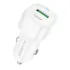 АЗП Borofone BZ34B Cloud PD20W+QC3.0 total 38W (1USB-A/1C) – White. Фото 1 з 4
