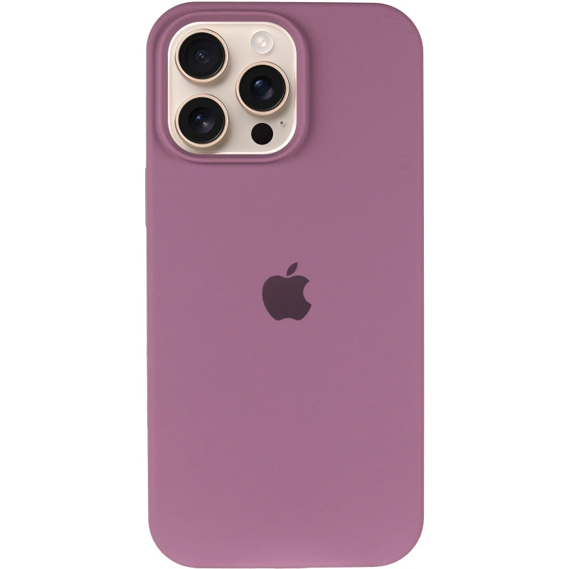 Чохол Silicone Case з закритим низом на Apple iPhone 15 Pro Max (6.7") – Ліловий / Lilac Pride. Фото 3 з 10