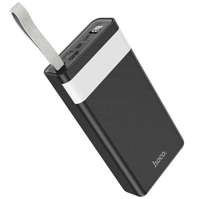 

Портативное зарядное устройство Power Bank Hoco J73 30000 mAh (Черный), Чорний