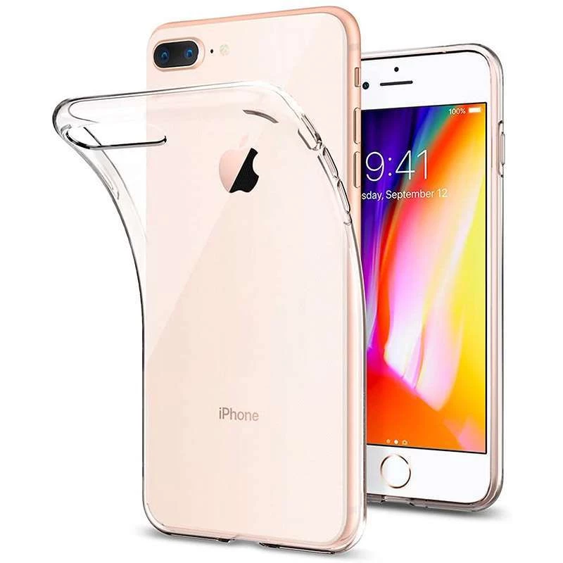Ультратонкий силиконовый чехол 1,5 мм для Apple iPhone 7 plus / 8 plus фото 1 из 1