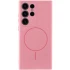 Чохол Silicone Cover Lakshmi Full Camera (AA) with Magnetic Fit для Samsung Galaxy S24 Ultra – Рожевий / Light pink. Фото 1 з 4