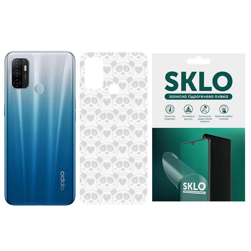 

Захисна плівка SKLO Back Transparent на тильну сторону на OPPO F11 / A9 / A9X (Прозорий / Панди)