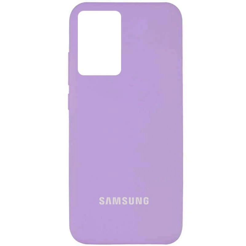 

Чохол Silicone Case з закритим низом на Samsung Galaxy A53 5G (Бузковий / Lilac)