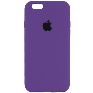 Чехол Silicone Case с закрытым низом для Apple iPhone 6/6s (4.7") фото 1 из 1