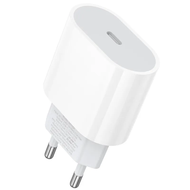 МЗП Borofone BA100A Original PD20W (1USB-C) – White. Фото 3 з 7