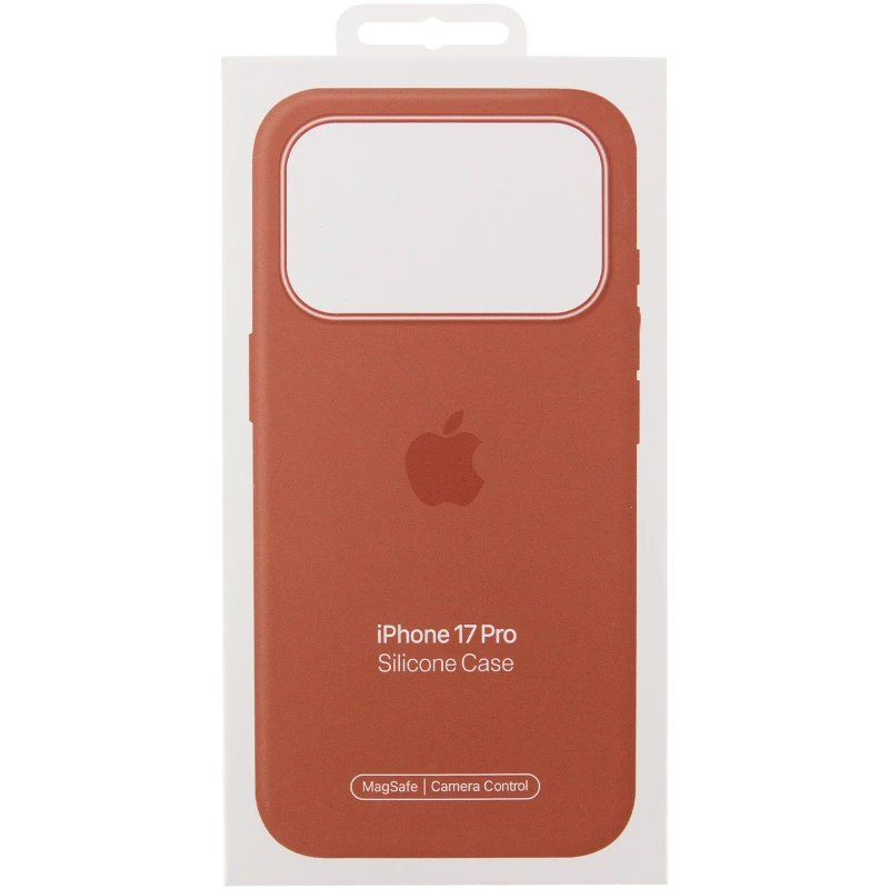 Чохол Silicone case (AAA) with Magsafe and Animation для Apple iPhone 17 Pro Max (6.9") – Terra Cotta. Фото 8 з 8