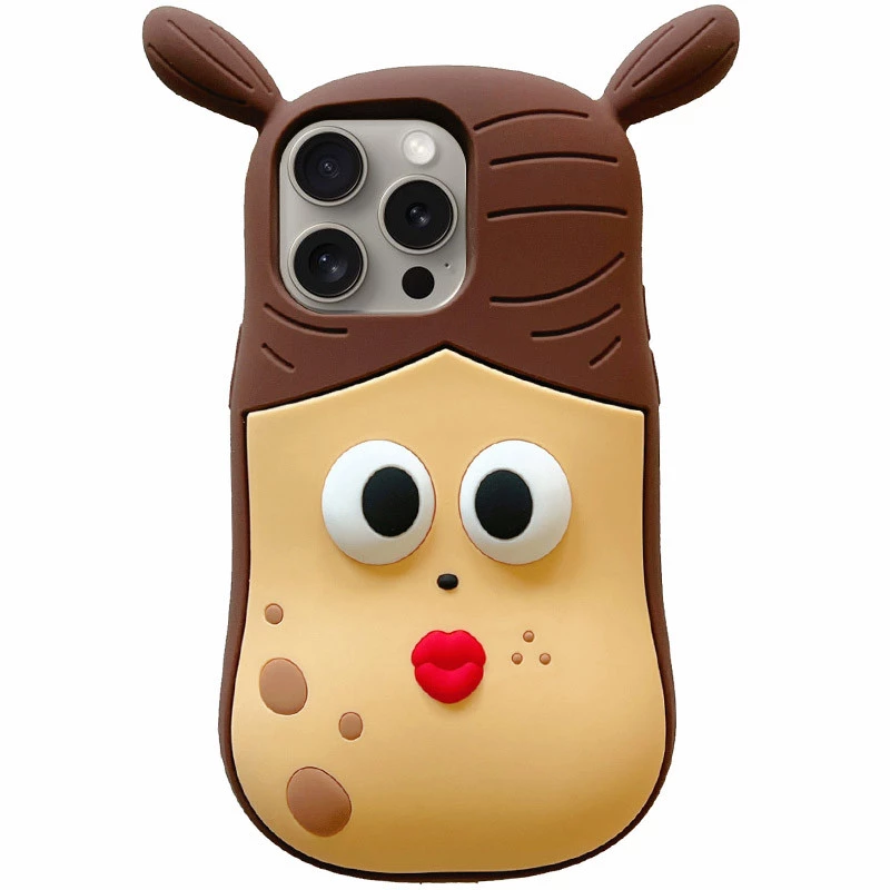 

Силиконовый чехол Funny 3D для Apple iPhone 12 Pro Max (6.7") (She)