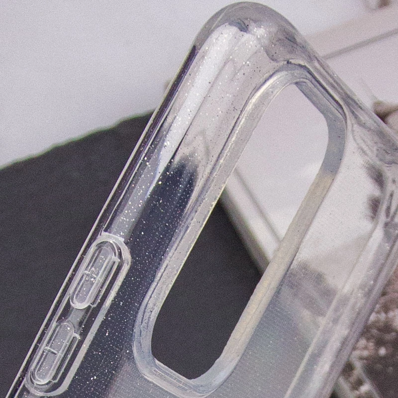 Блискучий силіконовий чохол на Xiaomi Poco M6 4G – Clear. Фото 2 Блискучий силіконовий чохол на Xiaomi Poco M6 4G – Clear. Фото 2 з 5