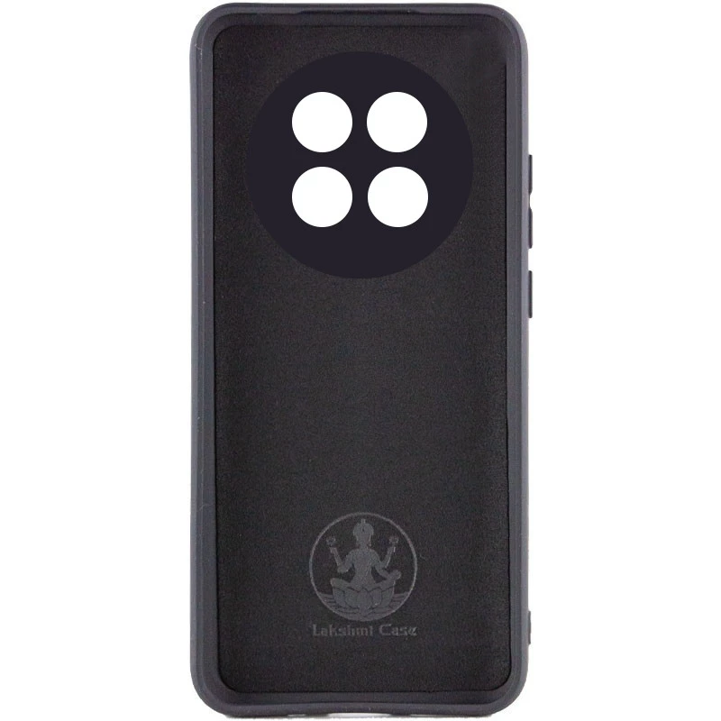 Чохол Silicone Case Lakshmi Plus з закритою камерою на Realme 12 5G – Чорний / Black. Фото 2 з 3