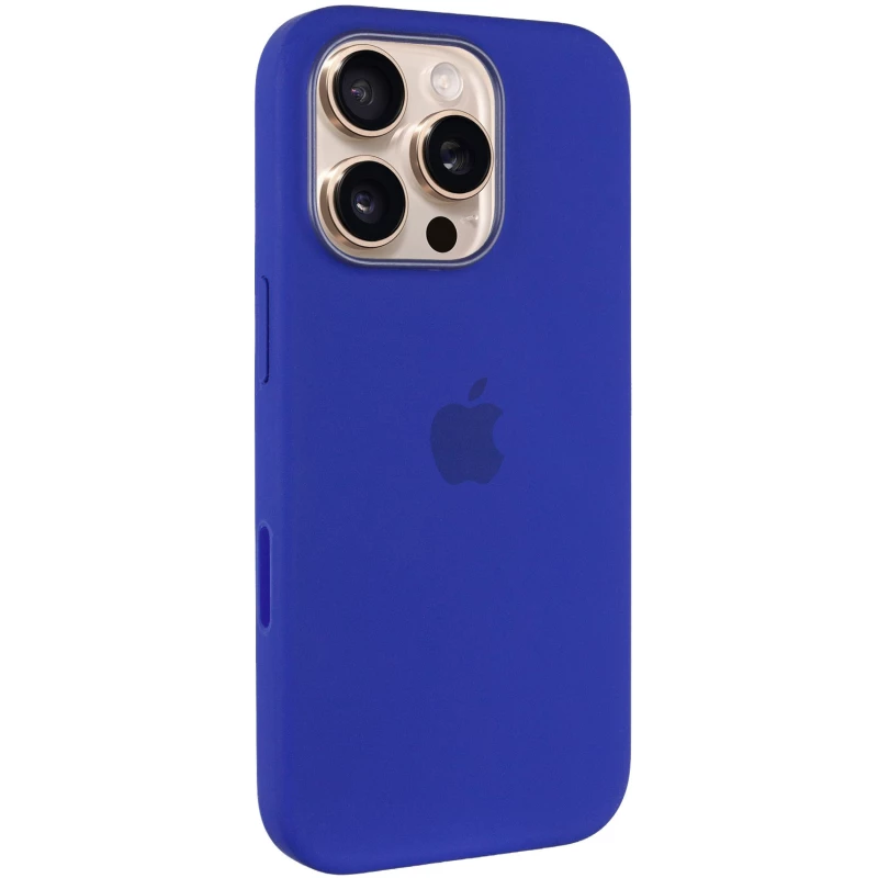 Силіконовий чохол ААА with Magsafe connection для Apple iPhone 16 Pro Max – Синій / Ultramarine, Ultramarine. Фото 2 з 10