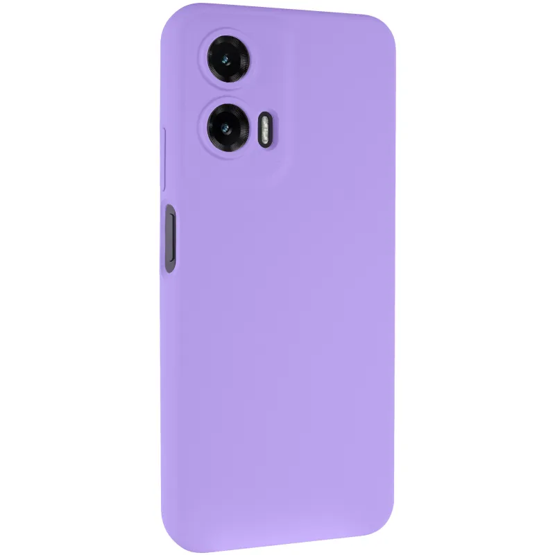 Чехол Silicone Case Lakshmi Premium з закритою камерою на Motorola Moto G35 – Сиреневый / Dasheen. Фото 2 из 8