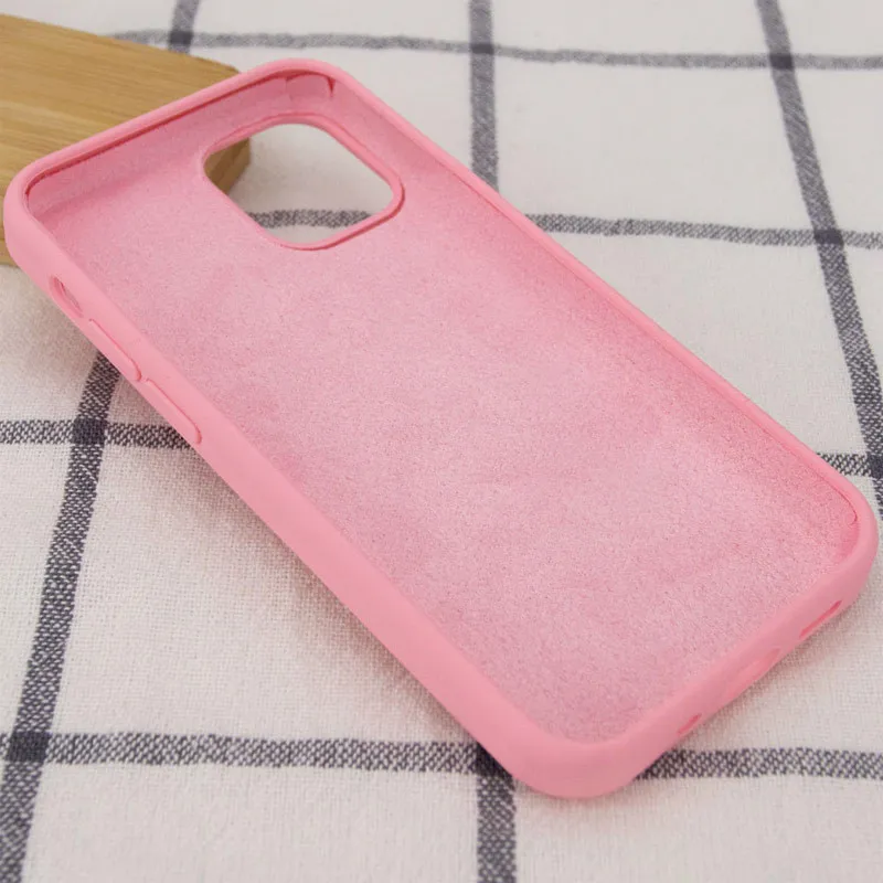 Чохол Silk Full Protective (AA) NO LOGO для Apple iPhone 14 Pro (6.1") – Рожевий / Light pink. Фото 5 з 6