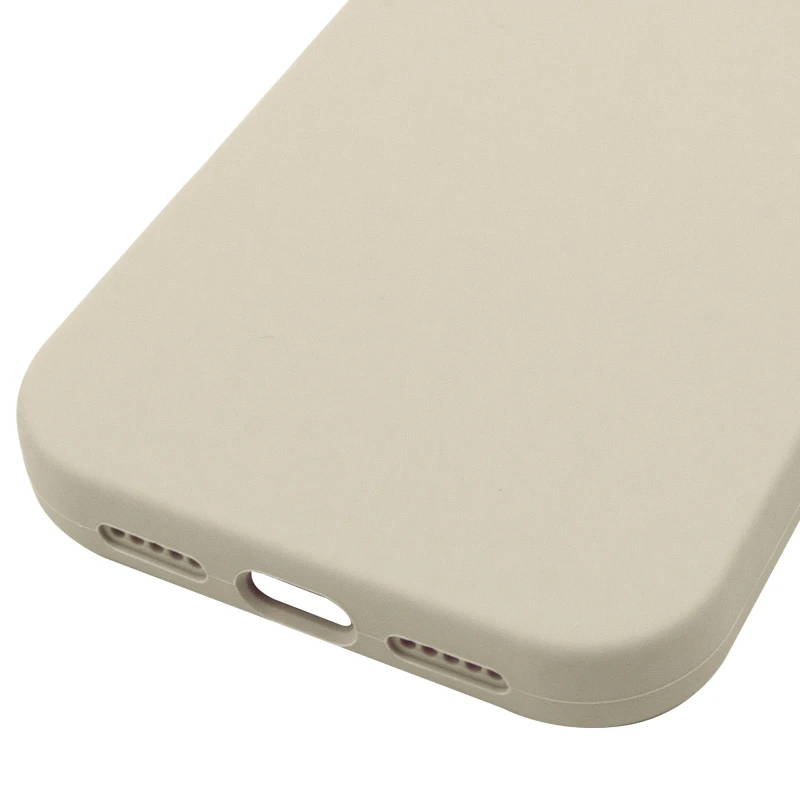 Чохол з закритим низом Silicone Case на Apple iPhone 17 Pro Max (6.9") – Бежевий / Antigue White. Фото 7 з 7