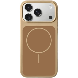 Чохол Silk Duo Color (AA) NO LOGO with Magnetic Fit для Apple iPhone 17 Pro Max (6.9") — Desert Gold
