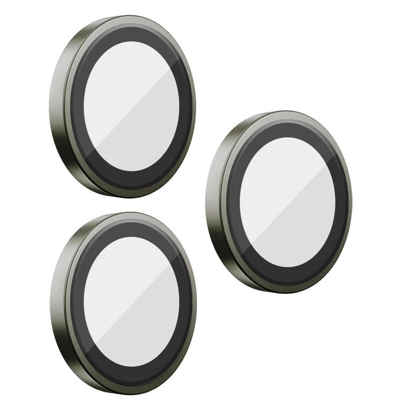 Захисне скло BlueO Metal на Apple iPhone 15 Pro Max – Сірий / Natural Titanium. Фото 1 з 4