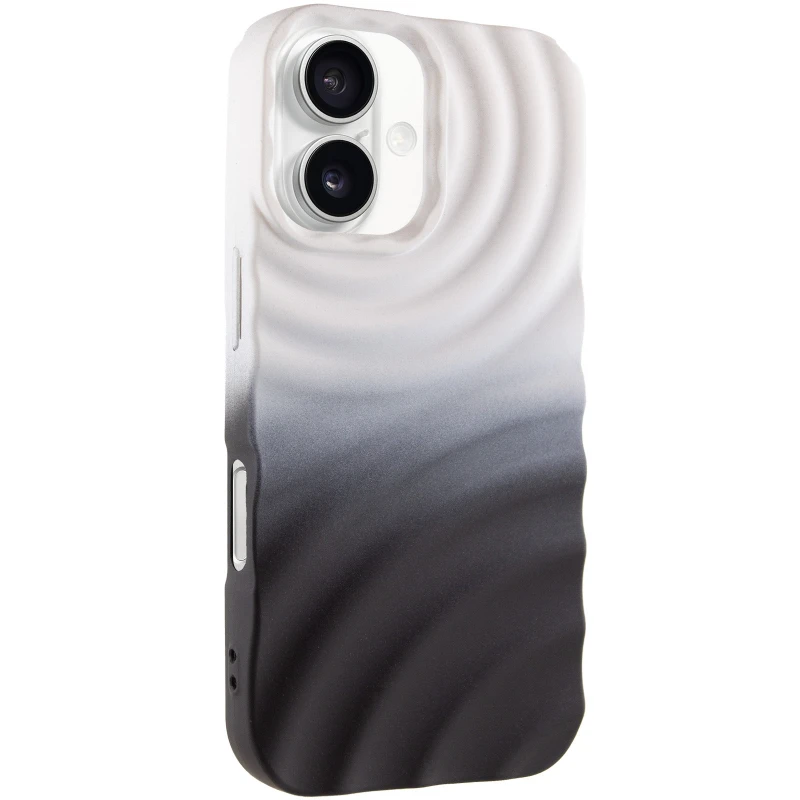 Чохол TPU ColorWave для Apple iPhone 16 – White / Black. Фото 2 з 6