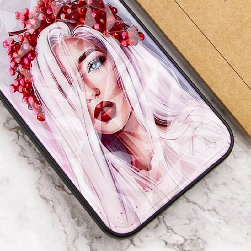 Скляний чохол Prisma Ladies на Xiaomi Redmi Note 13 Pro+ – Ukrainian Girl. Фото 2 з 2