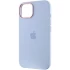 Чехол Silicone Case с металлическими кнопками для Apple iPhone 14 (6.1") – Голубой / Cloud Blue. Фото 4 из 9