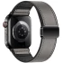 Ремінець Hoco WA34 Basic magnetic buckle silicone leather strap для Apple watch 38/40/41/42mm – Dark Gray. Фото 2 з 3