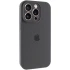 Чехол Silicone Case с защитой камеры для Apple iPhone 13 Pro (6.1") – Серый / Dark Gray. Фото 2 из 15