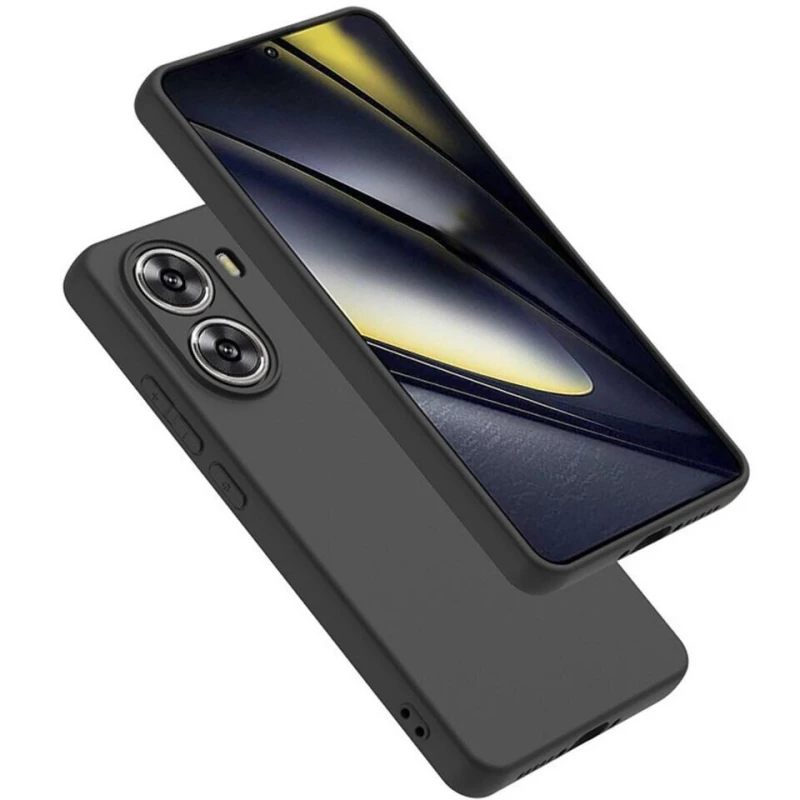 Чорний силіконовий чохол Epik із захистом камери на Xiaomi Poco X7 Pro – Чорний. Фото 2 Чорний силіконовий чохол Epik із захистом камери на Xiaomi Poco X7 Pro – Чорний. Фото 2 з 4