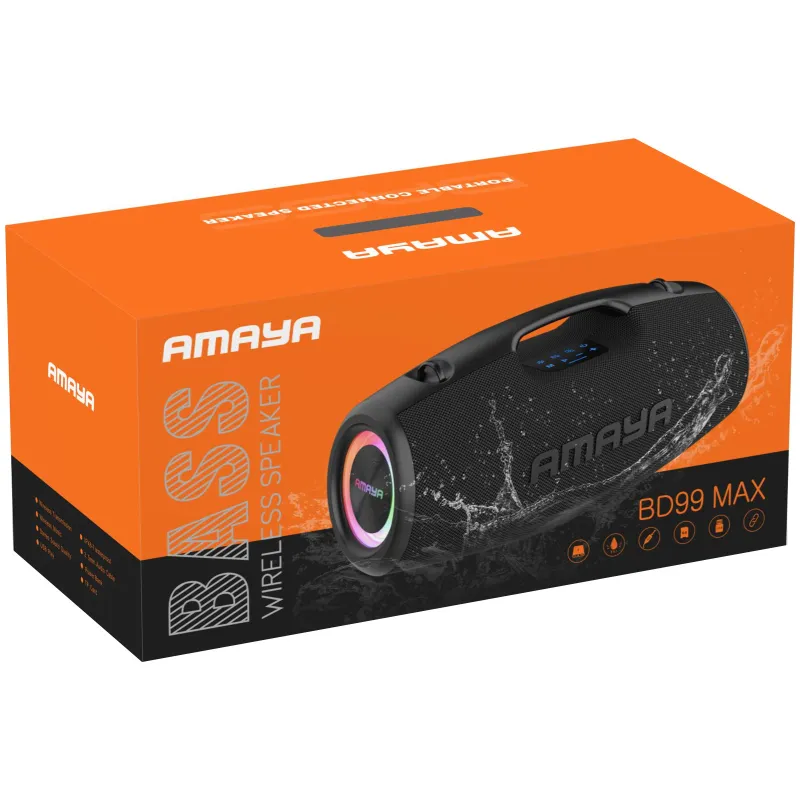 Bluetooth Колонка Amaya BD99 Max 100W – Black. Фото 2 з 2