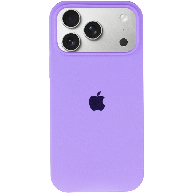 Чохол Silicone Case з закритим низом на Apple iPhone 17 Pro Max (6.9") – Бузковий / Dasheen. Фото 3 з 6