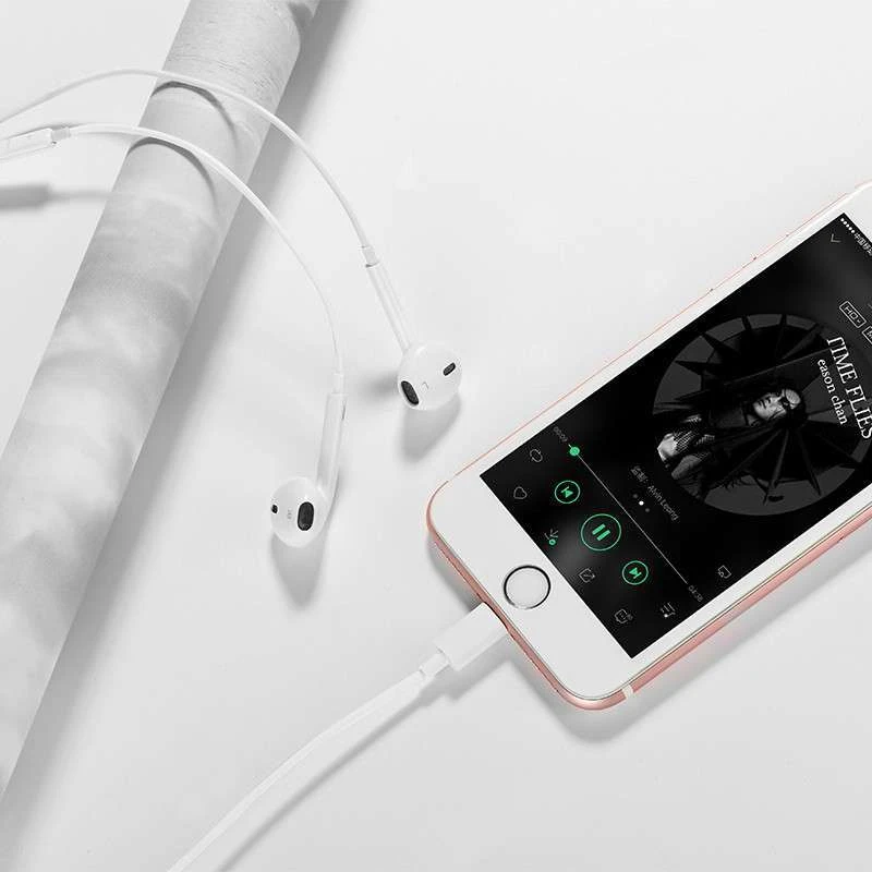 Наушники HOCO L7 Plus Lightning – Белый. Фото 6 из 8