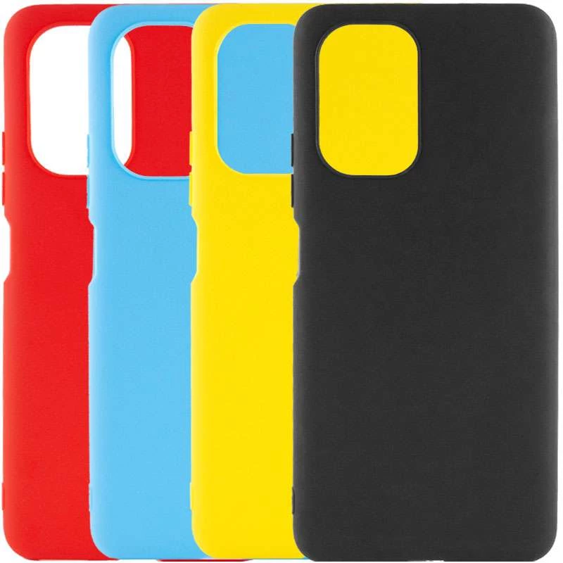 Кольоровий силіконовий чохол на Xiaomi Redmi K40 / K40 Pro / K40 Pro+ / Poco F3 фото 2 з 2