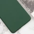 Чохол Silicone Case Lakshmi Plus з закритою камерою на Xiaomi 15 Pro – Зелений / Dark green. Фото 3 з 3
