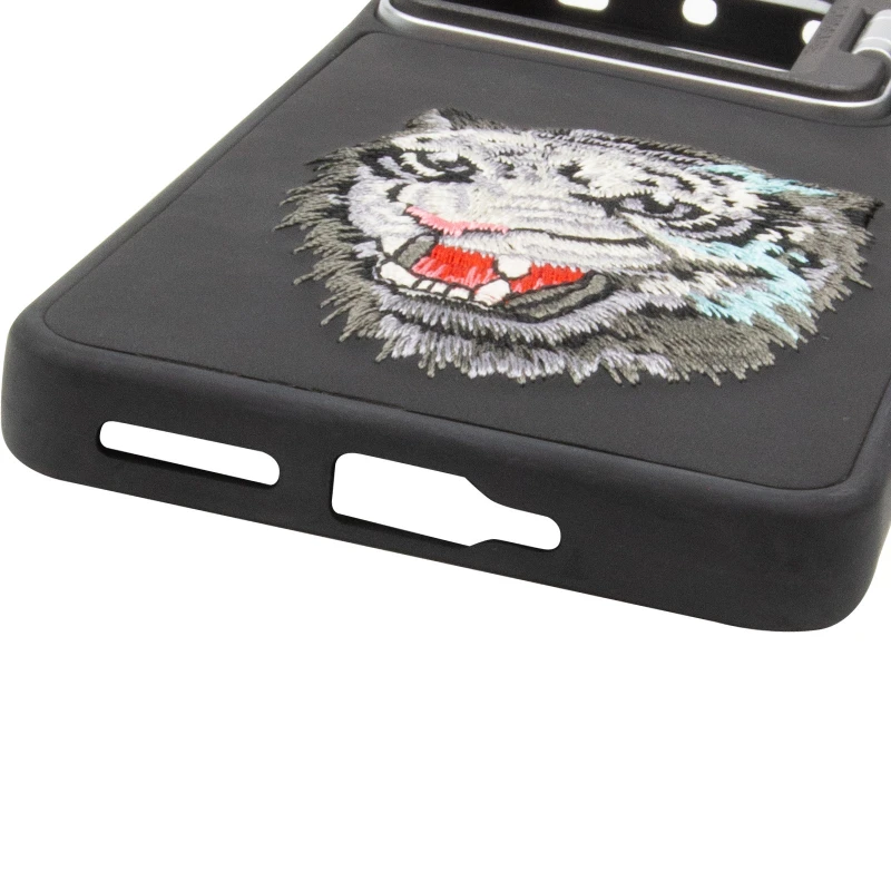 TPU+PC чохол з тваринами для Xiaomi Redmi Note 13 Pro 5G – Black Tiger. Фото 11 з 13