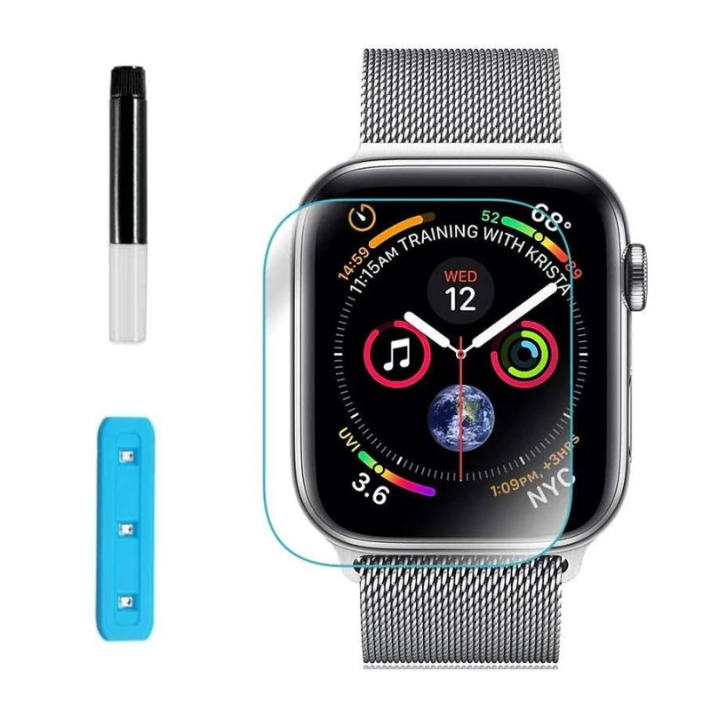 

3D захисне скло Nano Optics з УФ лампою на Аксесуари для Apple Watch