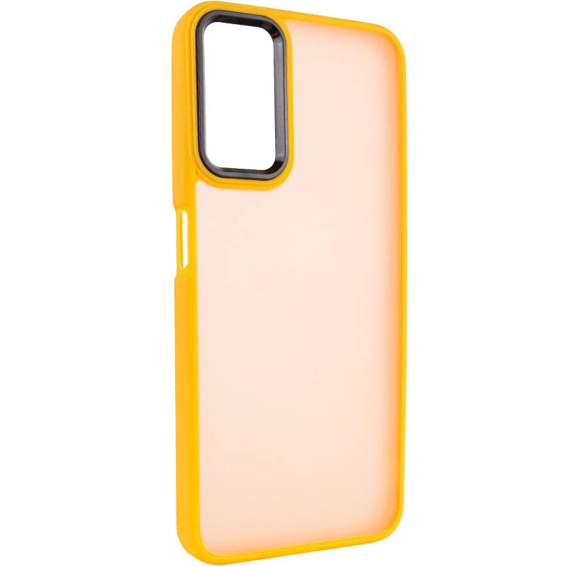 Чехол TPU+PC Lyon Frosted на Oppo A96 – Orange. Фото 3 из 4