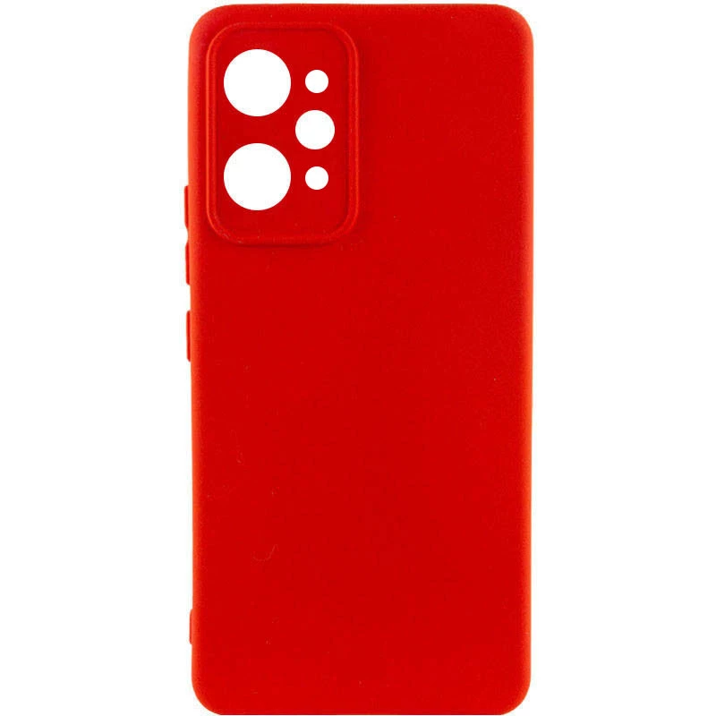 

Чехол Silicone Case Lakshmi Premium з закритою камерою на Xiaomi Redmi 12 (Красный / Red), Червоний / red