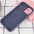 Чохол Silicone Case з закритим низом на Apple iPhone 11 (6.1") – Темно-синій / Midnight blue. Фото 6 з 6