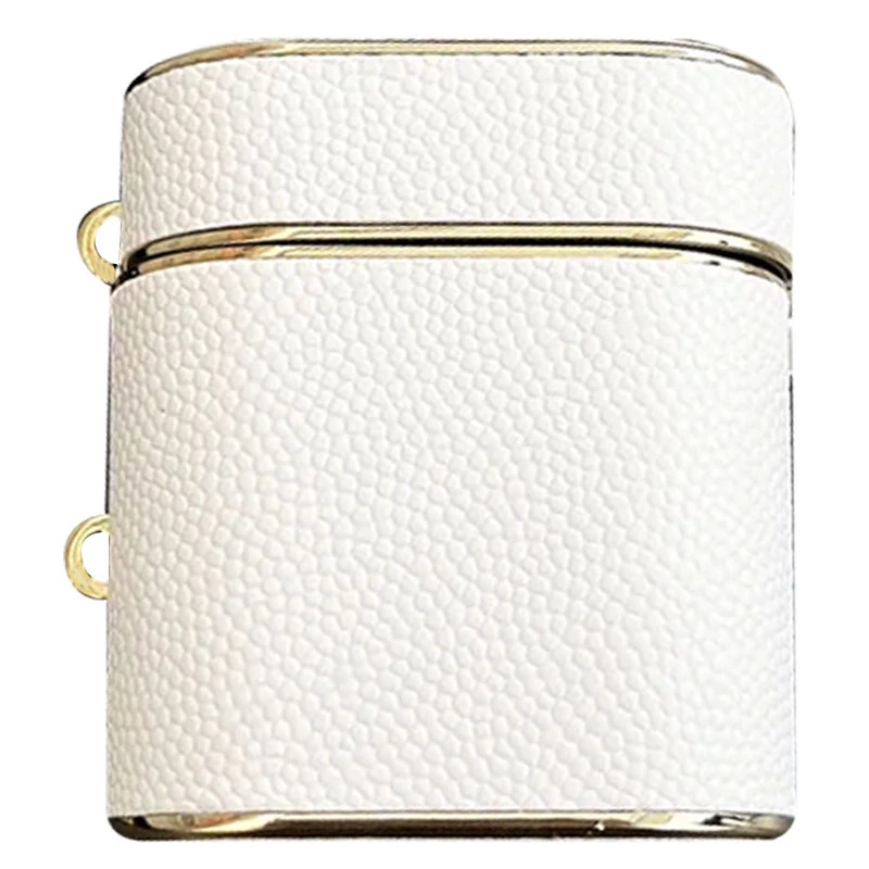 

Шкіряний футляр Suitcase для навушників AirPods 1/2 (White)