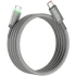 Дата кабель WIWU C084 Maglink Type-C to Type-C 100W (1m) – Grey. Фото 3 из 5