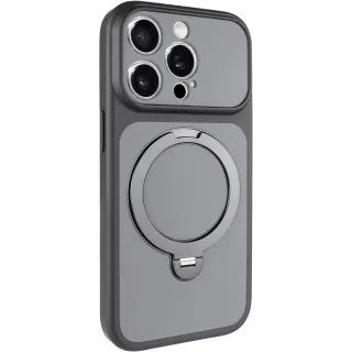 Чохол Ummi Full Camera with Magnetic Fit HQ Ring для Apple iPhone 14 Pro (6.1") — Black