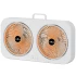 Настільний вентилятор F105 Dual-Fan Design 1800mAh – Yellow. Фото 1 з 1