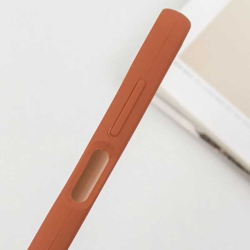 Чохол Silicone Case Lakshmi Plus з закритою камерою на Samsung Galaxy A25 5G – Коричневий / Brown. Фото 6 з 7