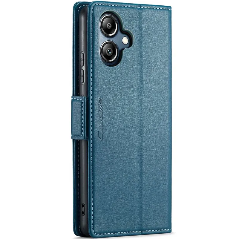 Шкіряний чохол-книжка CaseMe Nappa leather для Xiaomi Redmi Note 15 Pro 5G – Blue. Фото 5 з 10