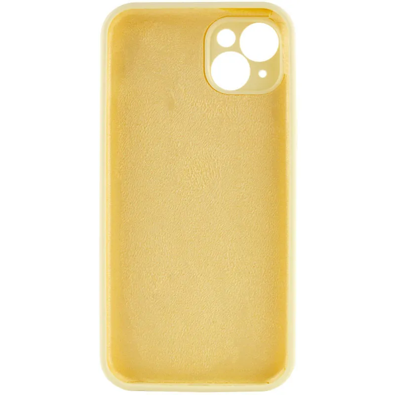 Чохол Silk Full Protective (AA) NO LOGO для Apple iPhone 16 Plus – Жовтий / Mellow Yellow. Фото 5 з 7