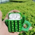 Силиконовый футляр Smile Fruits series для наушников AirPods 1/2 + кольцо – Cactus. Фото 3 из 5
