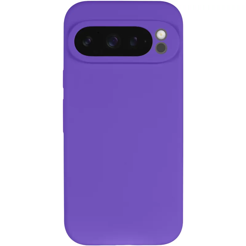 Чохол Silicone Case Lakshmi Premium із закритою камерою для Google Pixel 9 Pro XL – Фіолетовий / Amethyst. Фото 4 з 8